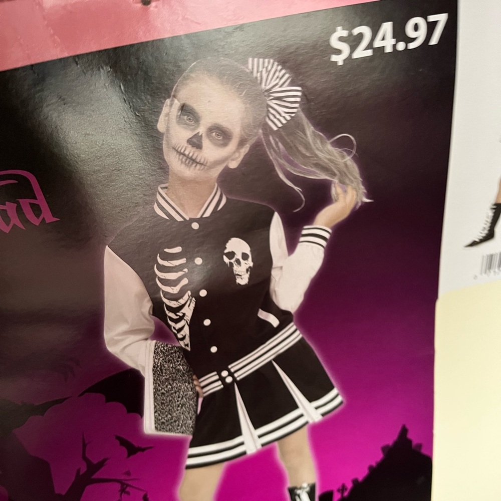 Ghost squad costume (cheer)